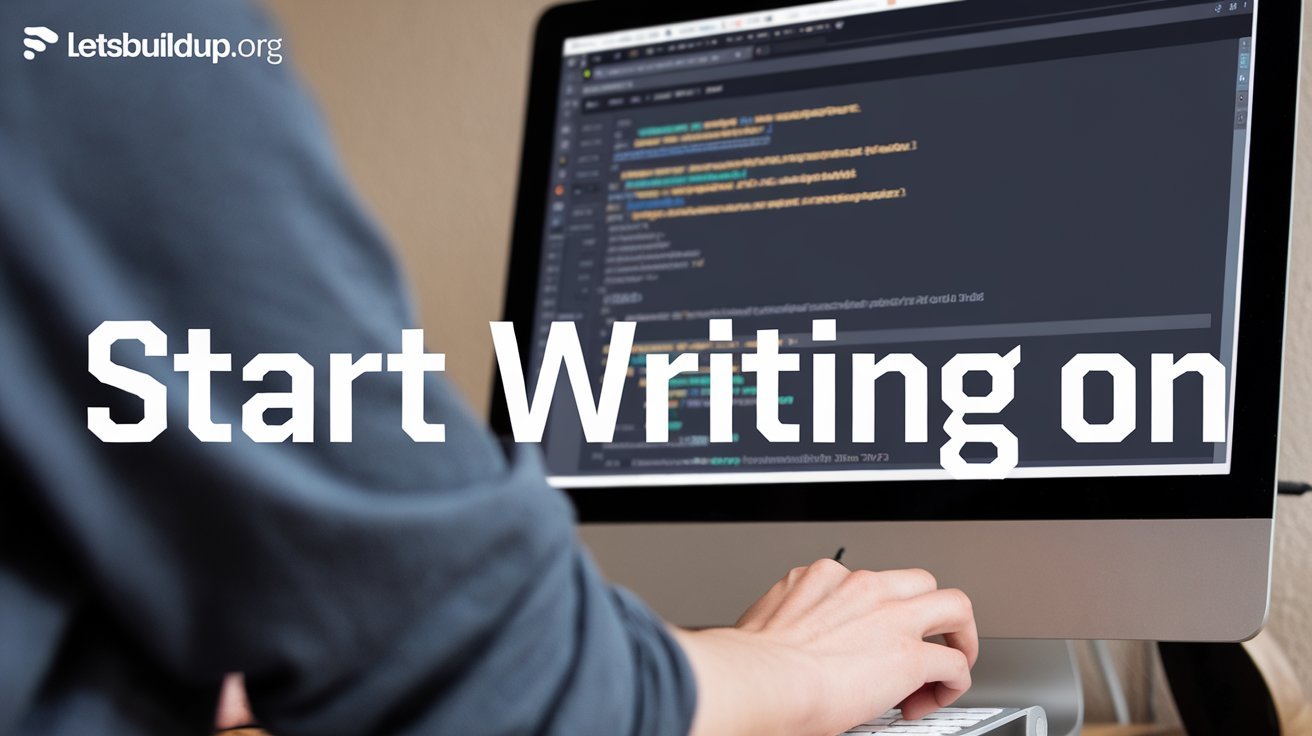 Blog LetsBuildUp.org Start Writing On
