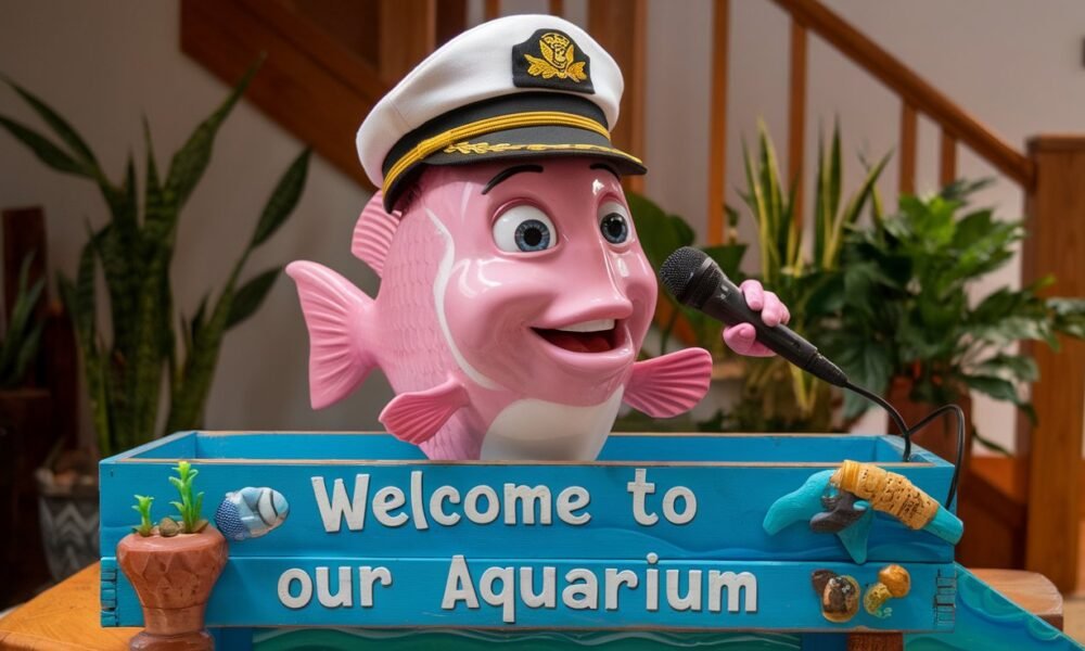 Pink Talking Fish