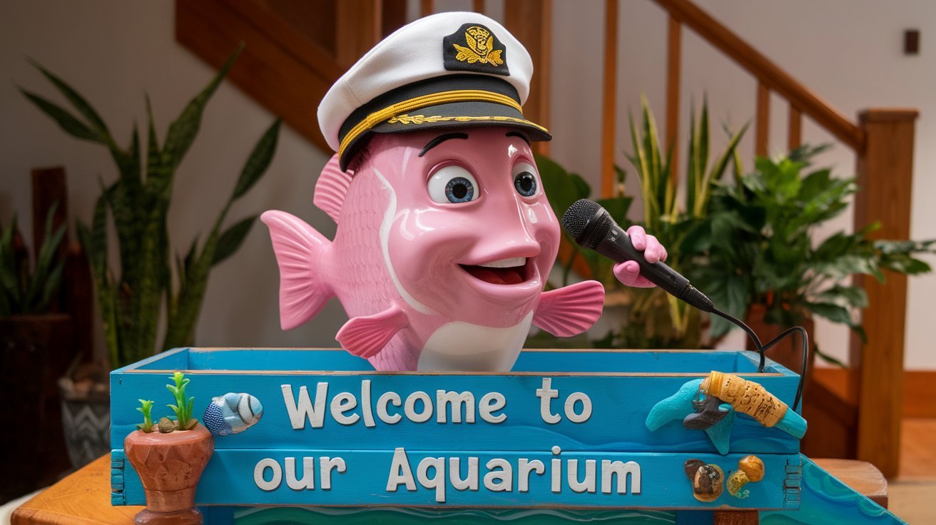 Pink Talking Fish